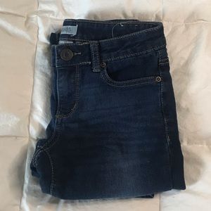 Dark Wash Skinny/Straight Jeans